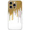 Paint Splatter Gold iPhone 16 Pro Skin